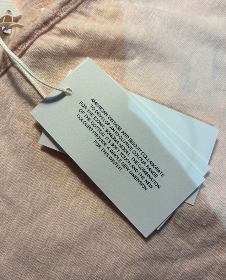 American Vintage X Biscuit Drizzle Blue Sonoma T-Shirt