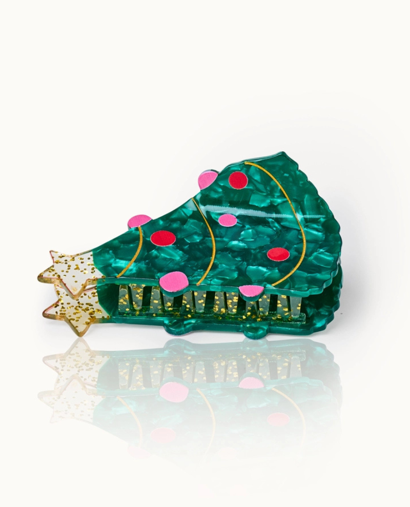 By Vivi Christmas Tree Hair Clip