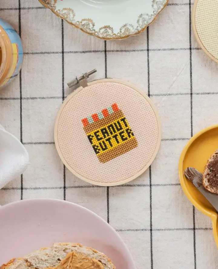 Cotton Clara Peanut Butter Cross Stitch Kit