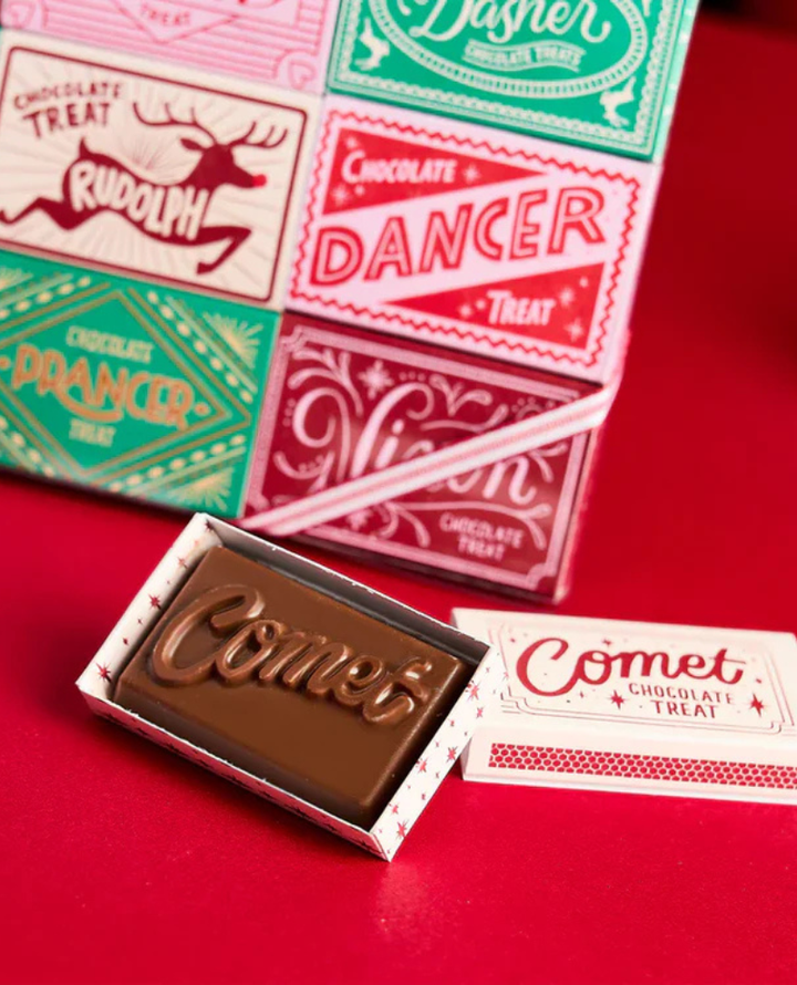 The Chocolate Gift Company All Star Reindeers