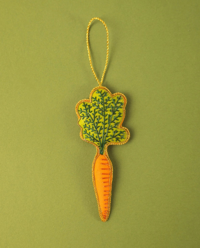 Ian Snow Carrot Tree Decoration