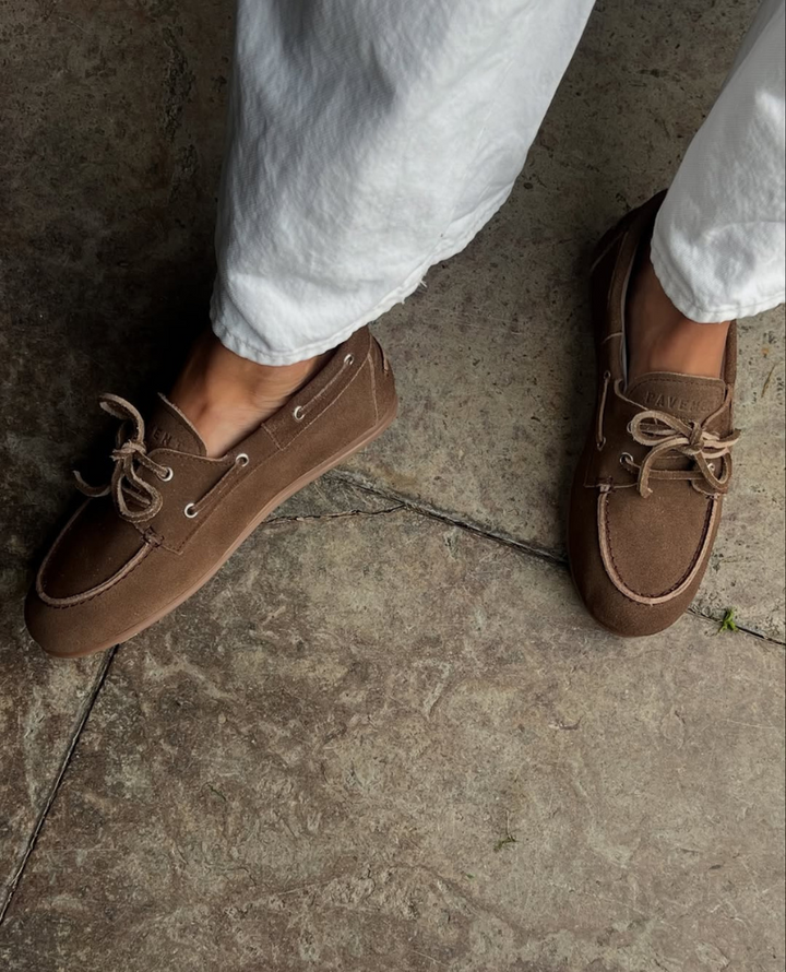 Pavement Marin Brown Suede Loafers