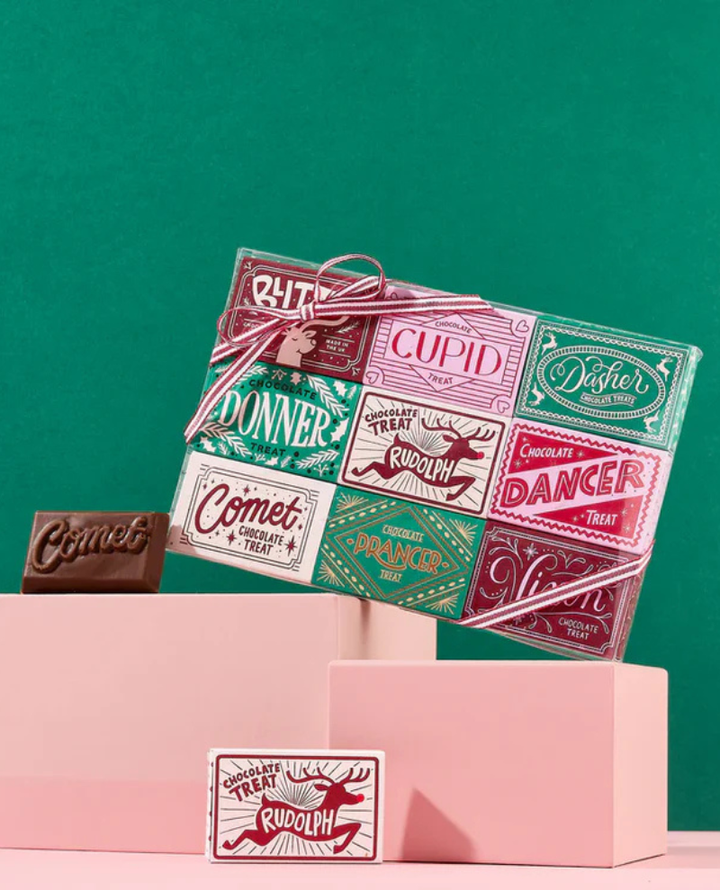 The Chocolate Gift Company All Star Reindeers