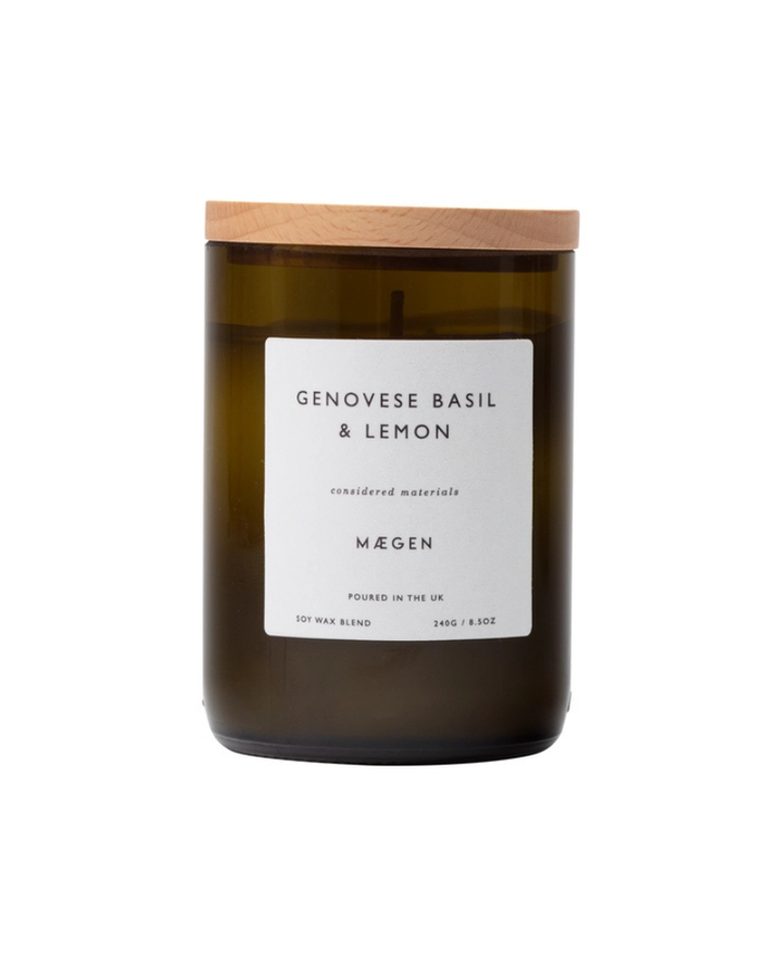 Maegen Orchard Basil & Lemon Candle