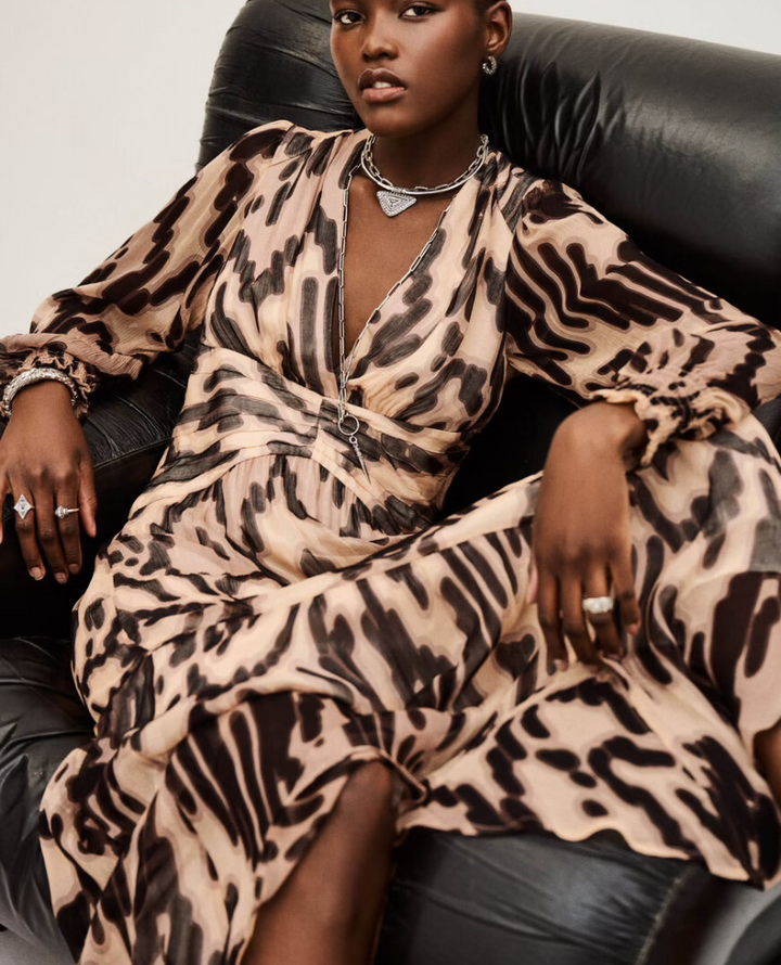 Ba&sh Amor Rose Maxi Dress