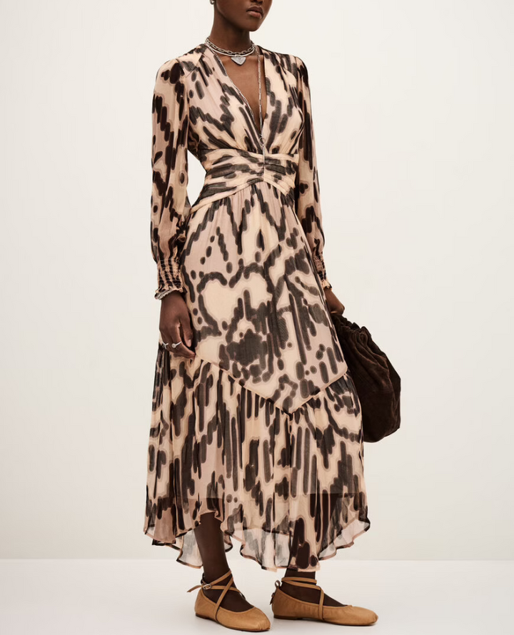 Ba&sh Amor Rose Maxi Dress