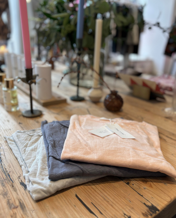 American Vintage X Biscuit Pale Peach Sonoma T-Shirt