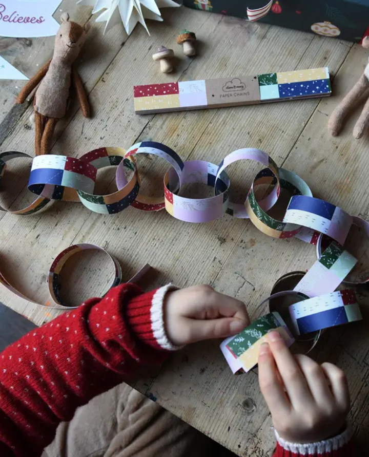 Clara & Macy Patchwork Paper Chains