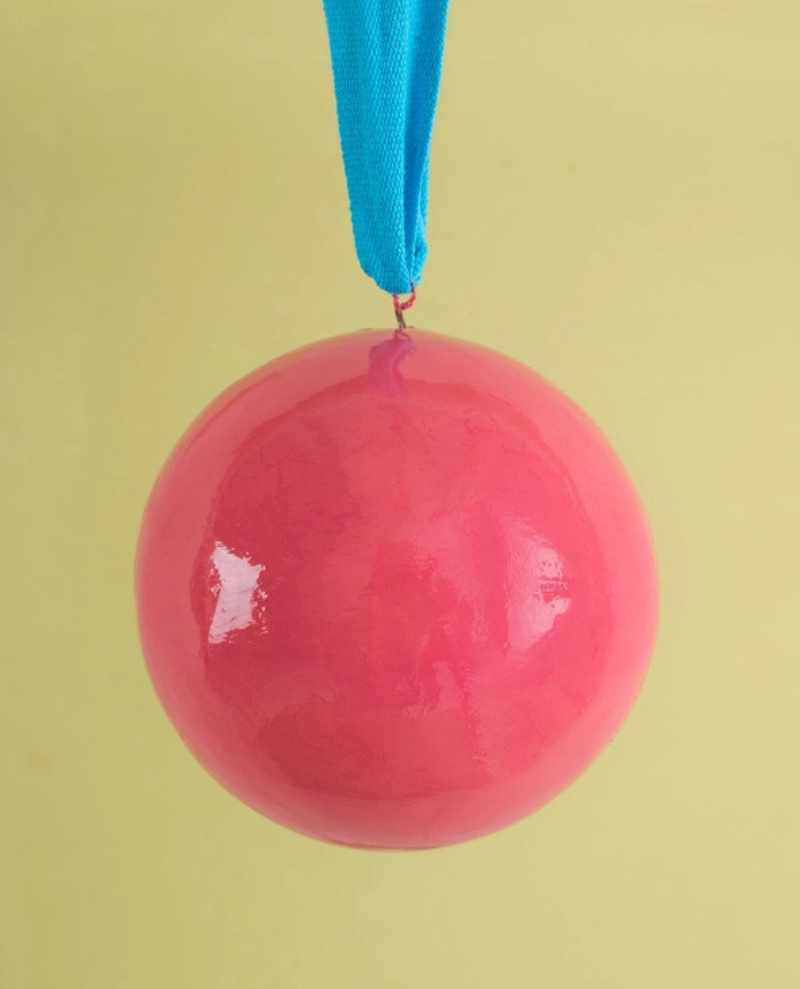 Ian Snow Pink Bauble