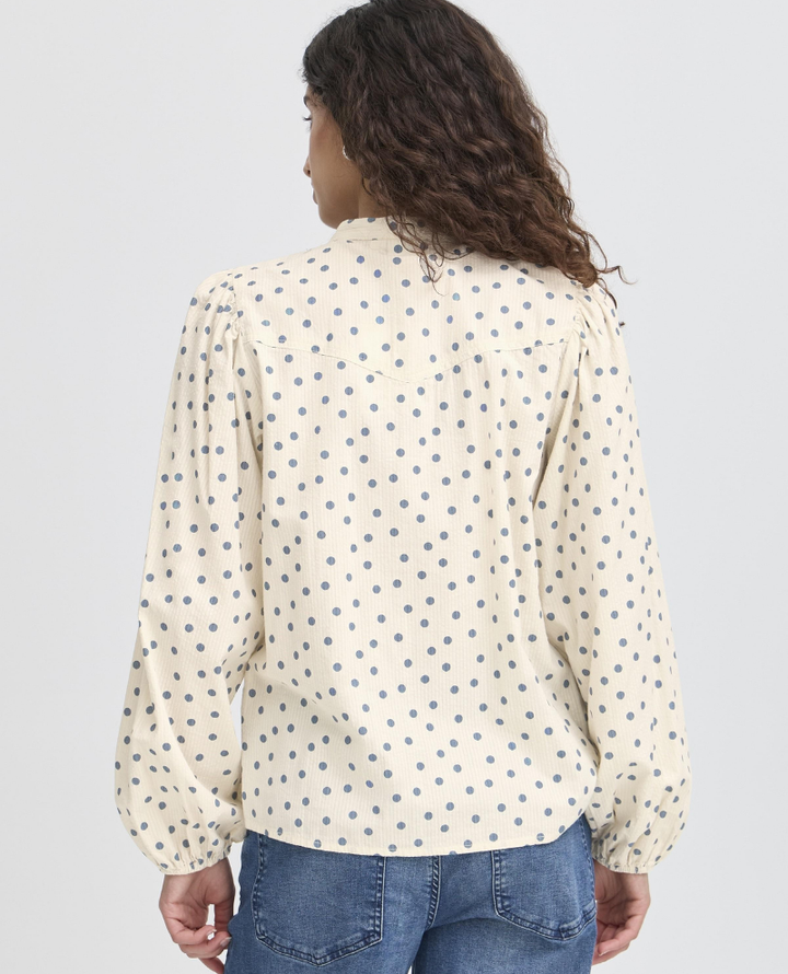 Ichi Vinola Blue Spot Shirt