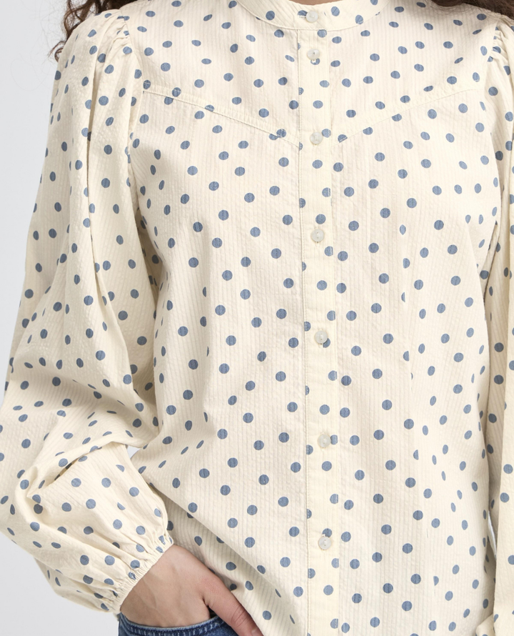 Ichi Vinola Blue Spot Shirt