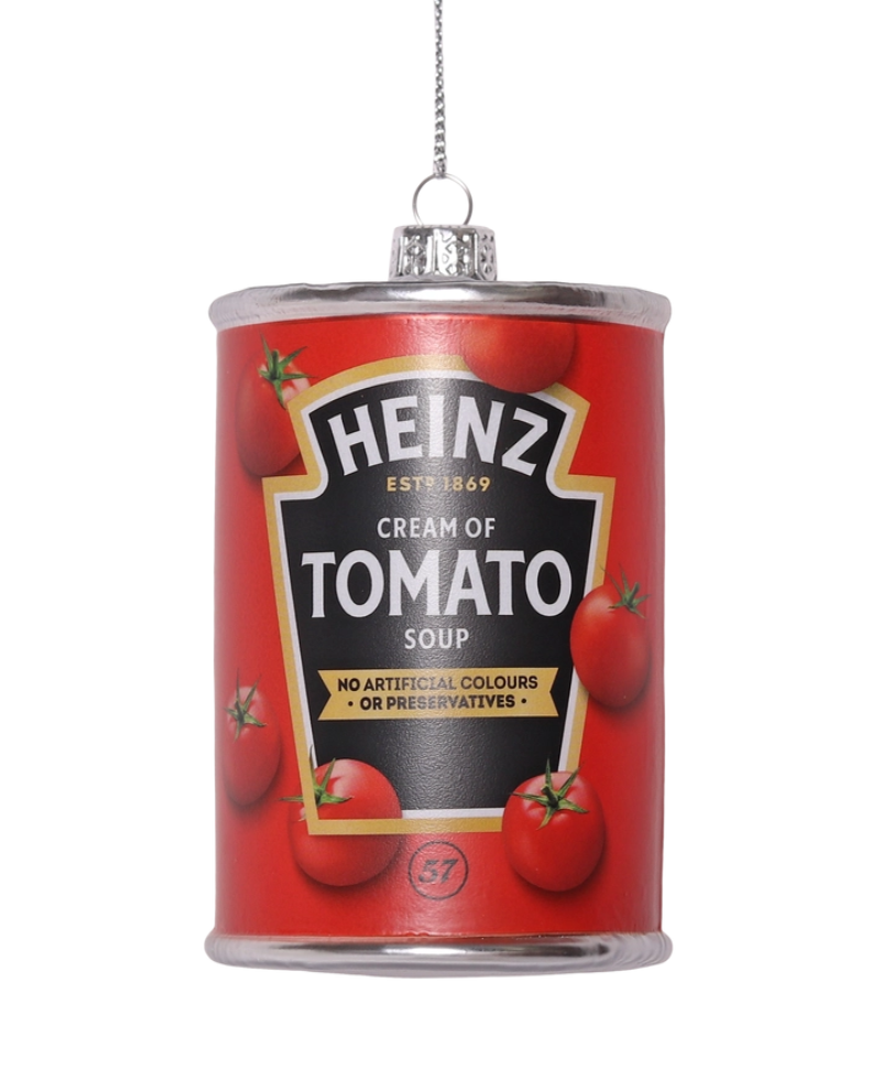 Studio Thie Glass Tomato Soup Tin Decoration