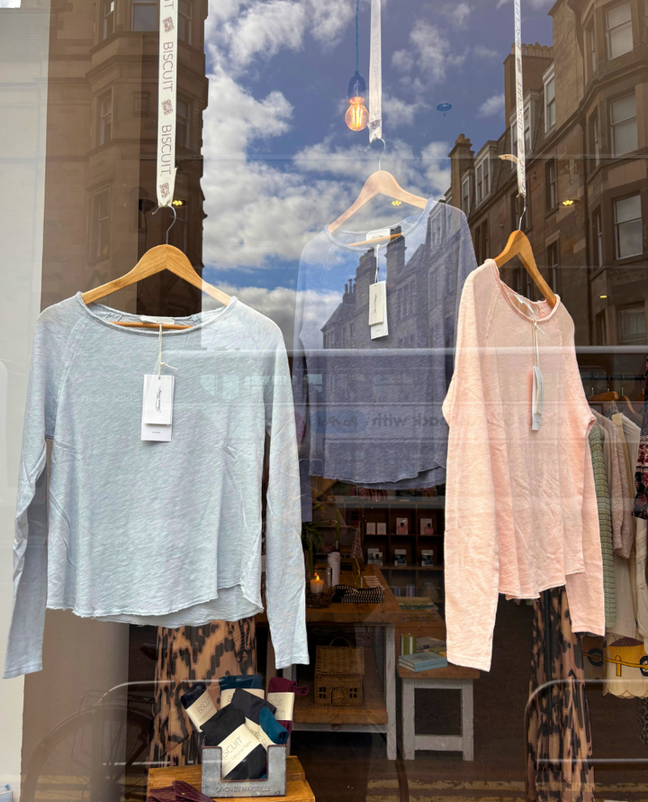 American Vintage X Biscuit Pale Peach Sonoma T-Shirt