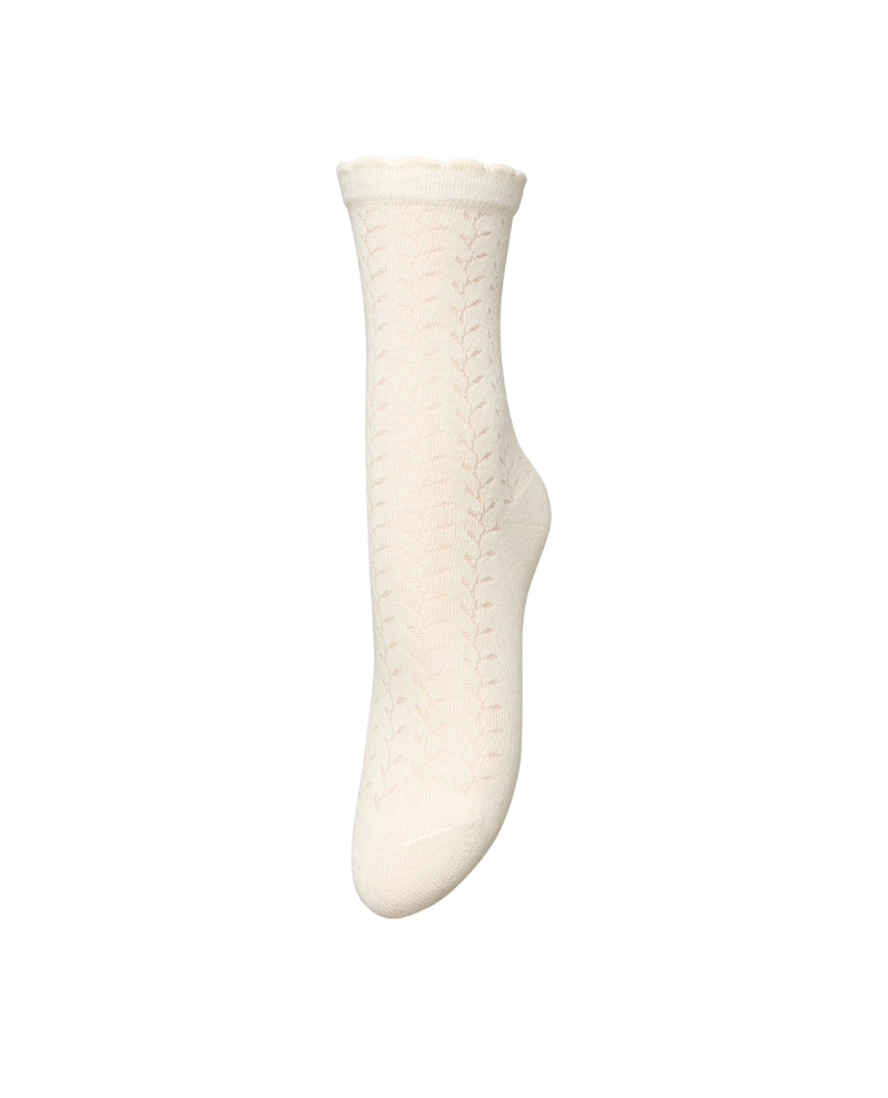 Beck Sondergaard Leofa Birch White Socks