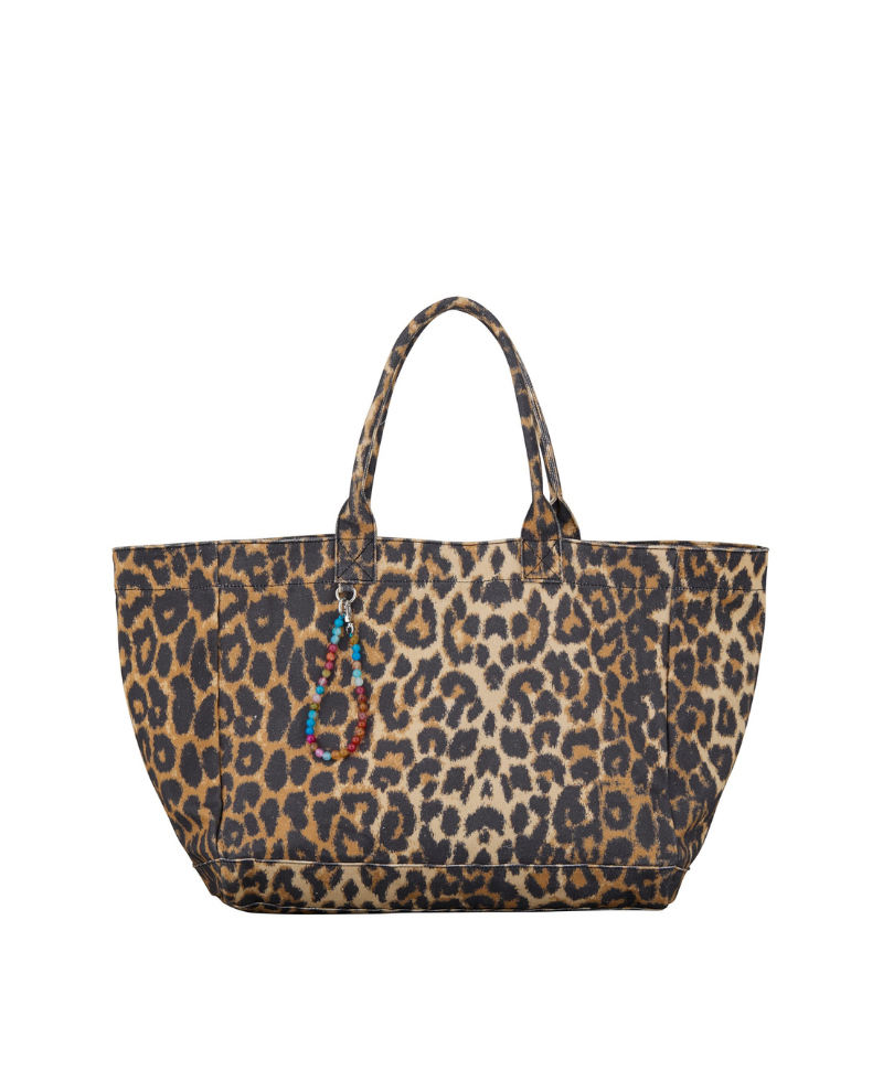 Beck Sondergaard Leopa Camila Black Canvas Bag