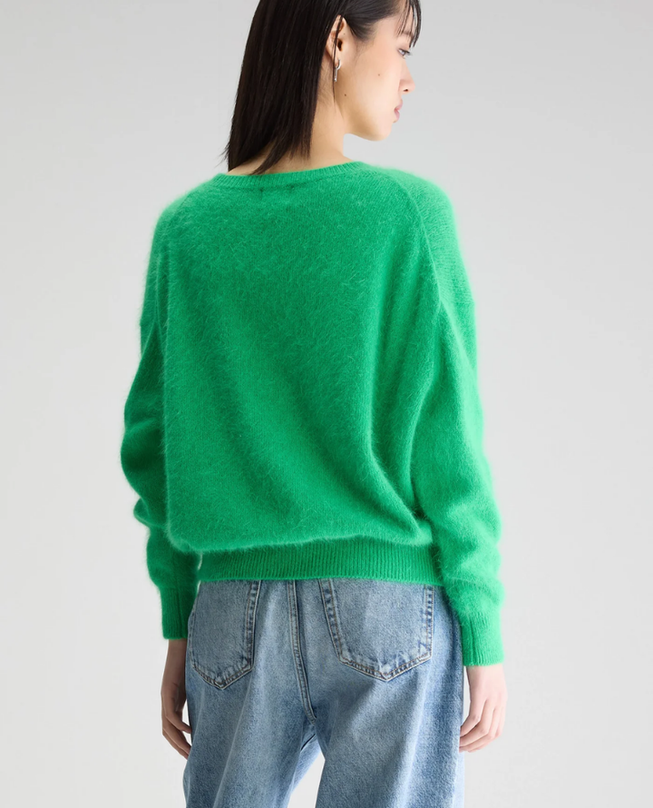 Bellerose Datus Prairie Green Crew Knit