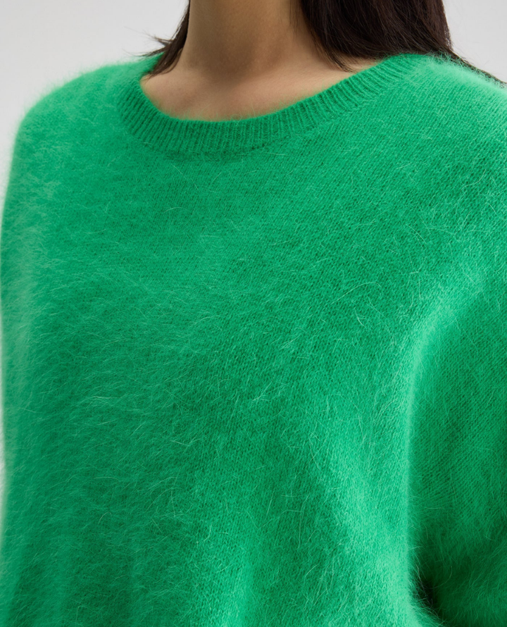 Bellerose Datus Prairie Green Crew Knit
