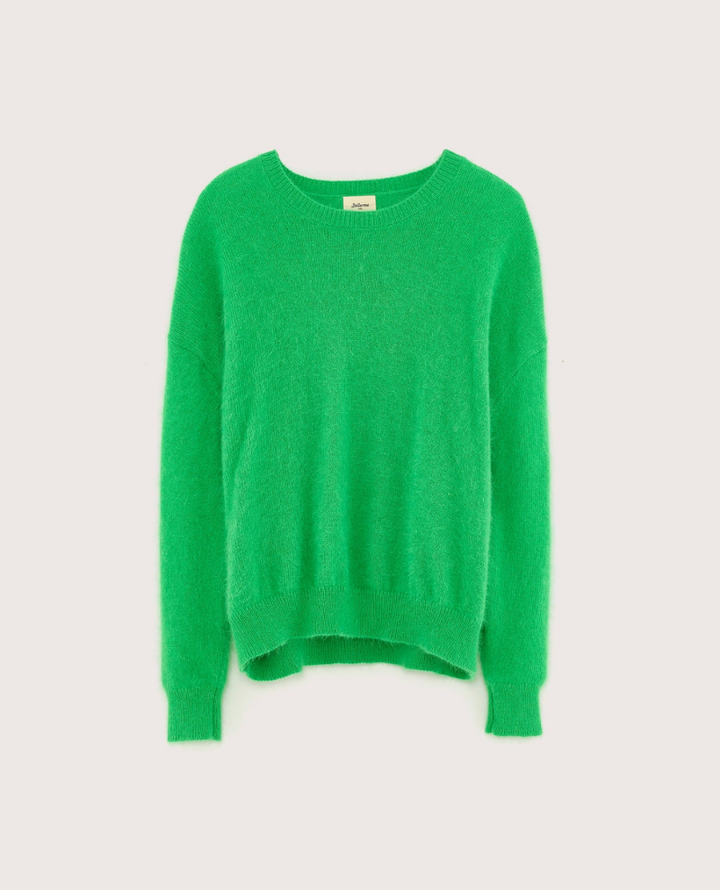Bellerose Datus Prairie Green Crew Knit