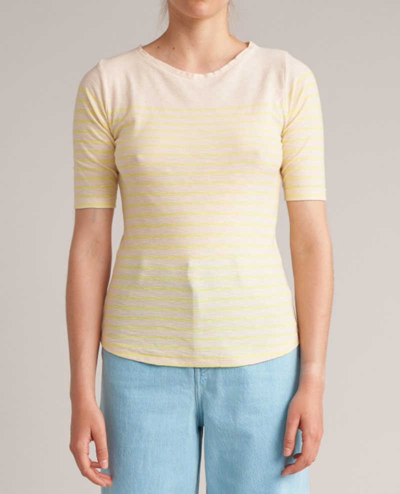 Bellerose Mias Stripe Yellow T-Shirt