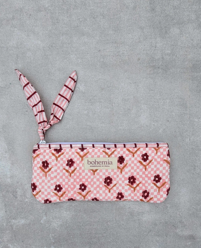 Bohemia Design Daisy Check Pencil Case