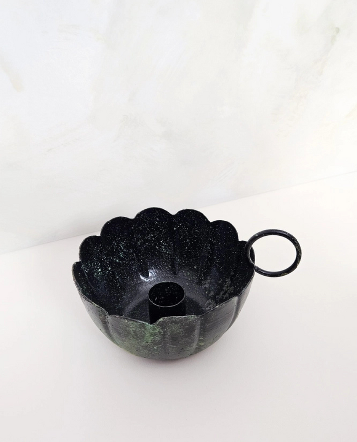 Bohemia Design Scallop Moss Candle Holder