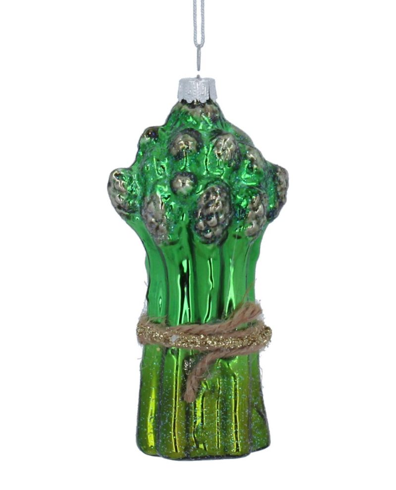 Gisela Graham Glass Asparagus Decoration