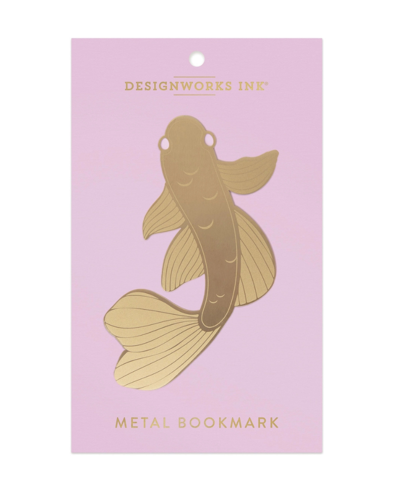 Designworks Collective Koi Fish Metal Bookmark
