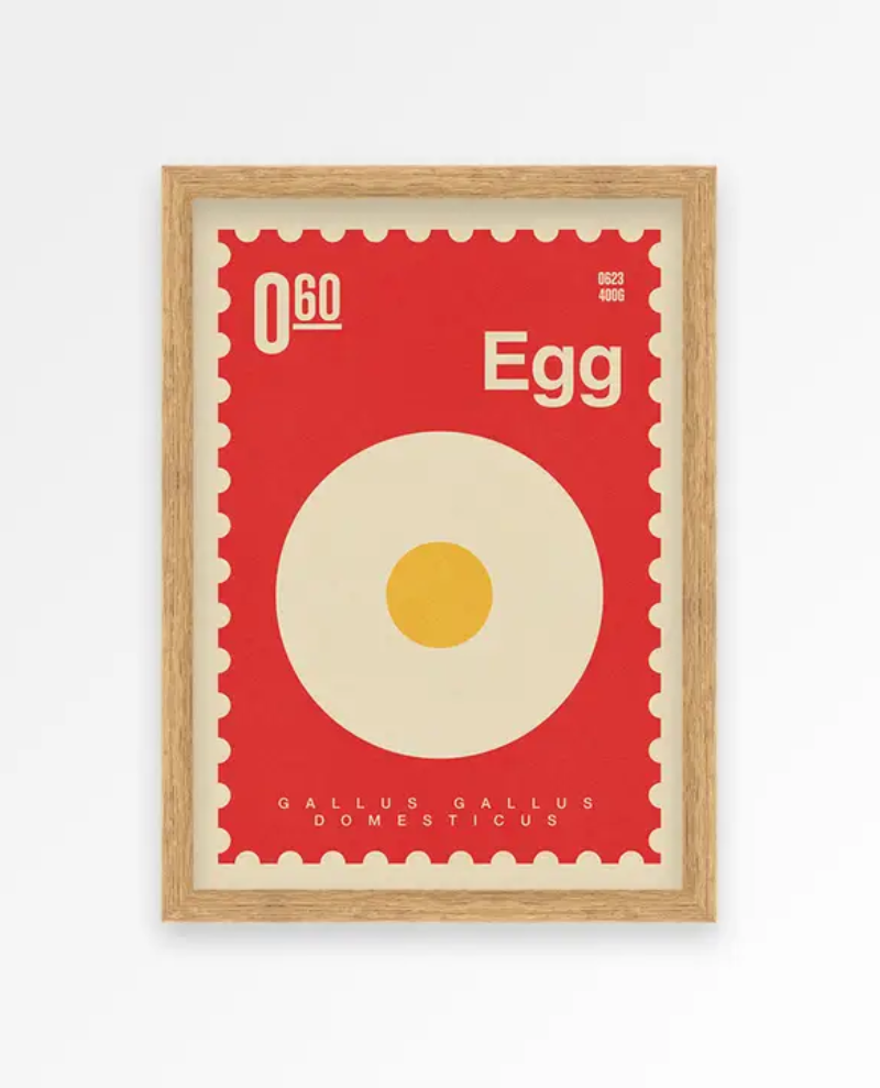Proper Good Egg Print