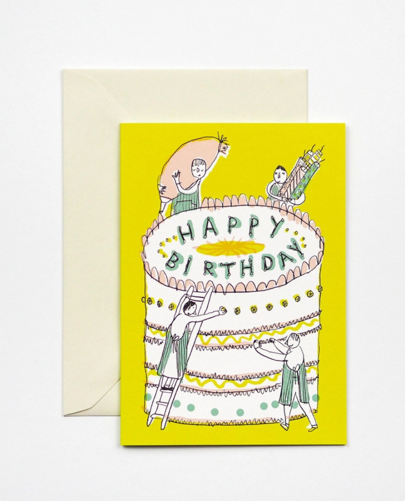 Hadley Massive Cake Birthday Card