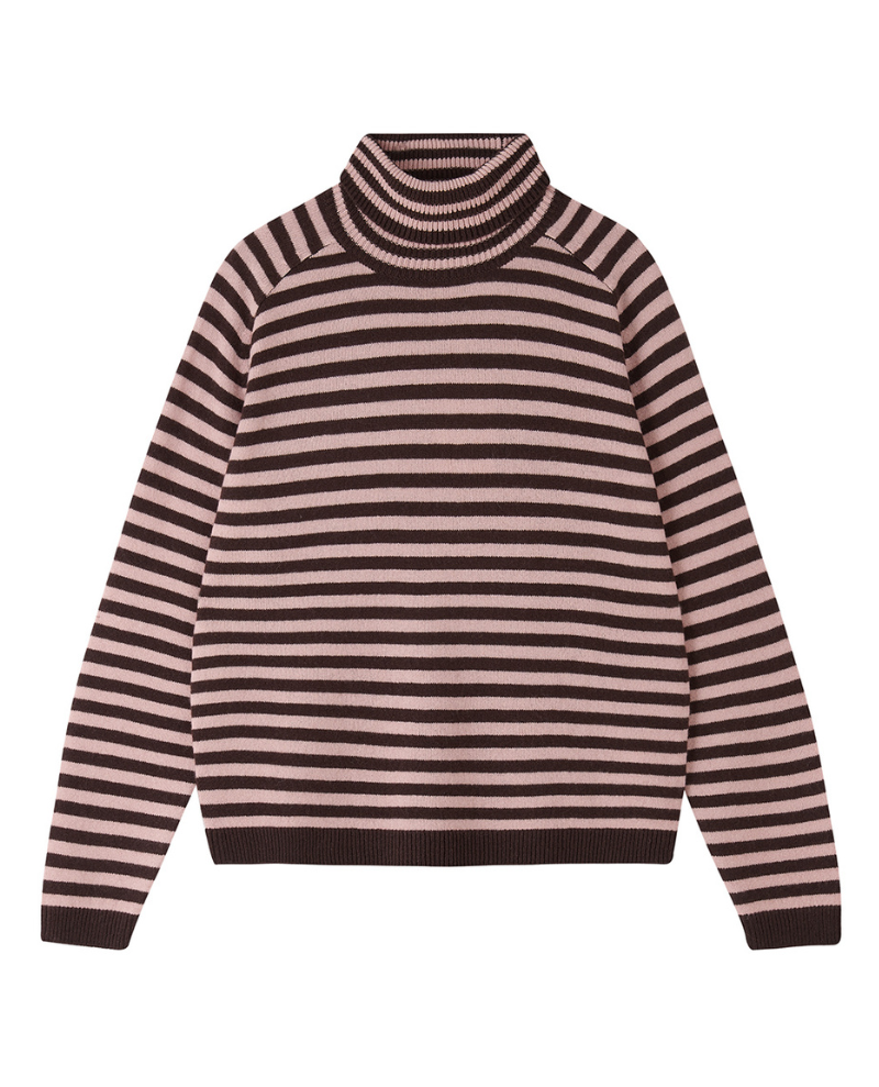 Jumper1234 Narrow Stripe Pluto Rollneck Knit
