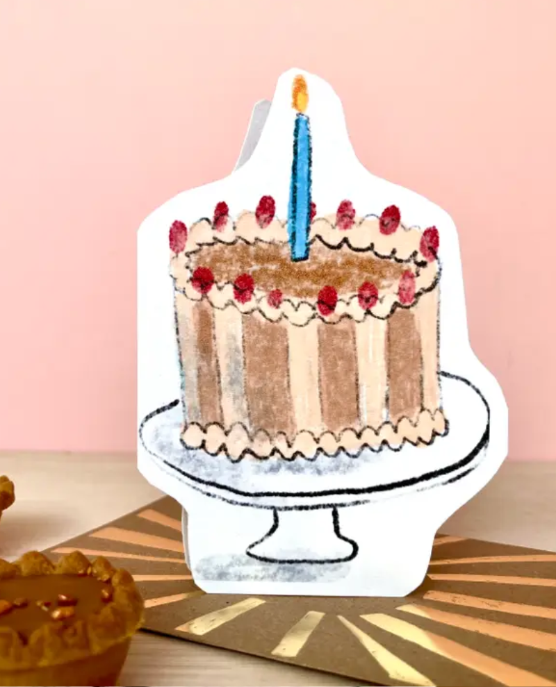 Laura Skilbeck Birthday Cake Card