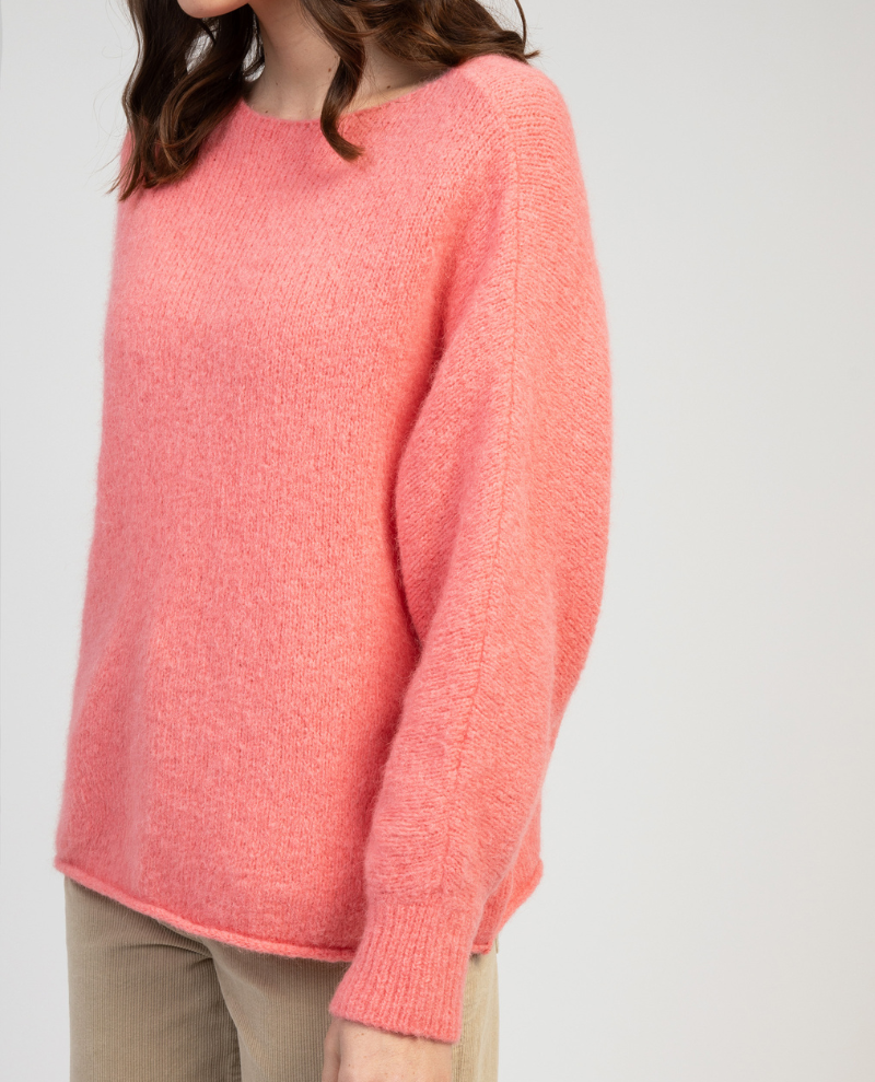 Maison Anje Barico Coral Boat Knit