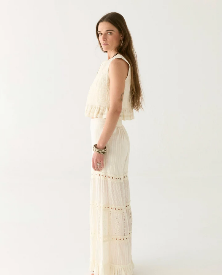 Maison Hotel Sandro Tesela Ivory Gilet