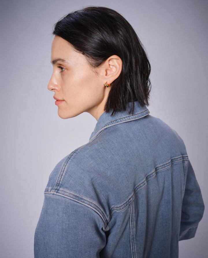 Mos Mosh Penn Ice Blue Denim Jacket