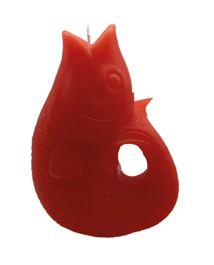 Opjet Paris Large Orange Fish Candle