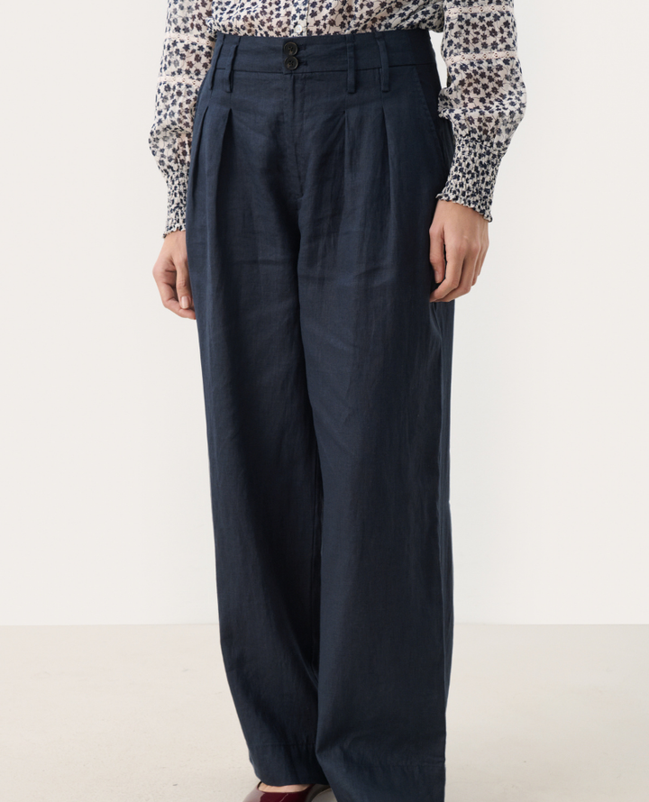 Part Two Nanati Linen After Midnight Trousers