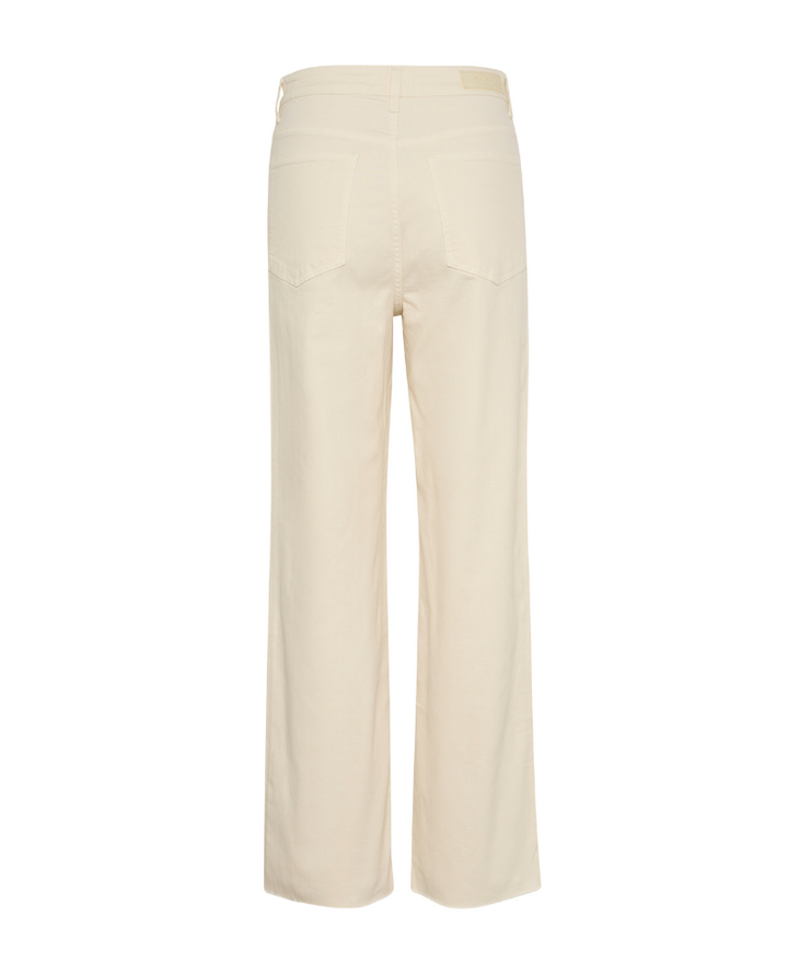 Part Two Simona Cream Wide Leg Jeans