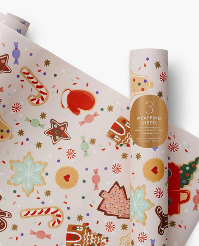 Rifle Paper Co. Christmas Cookies Wrap