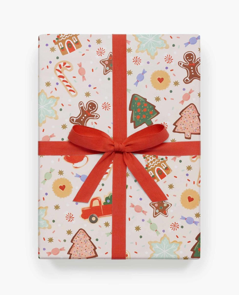 Rifle Paper Co. Christmas Cookies Wrap