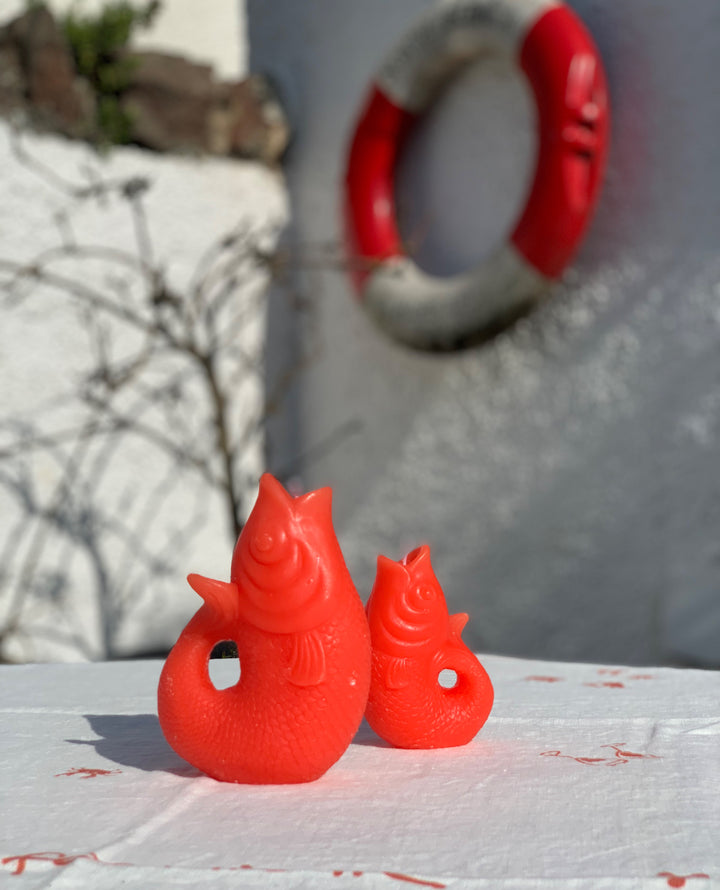 Opjet Paris Large Orange Fish Candle