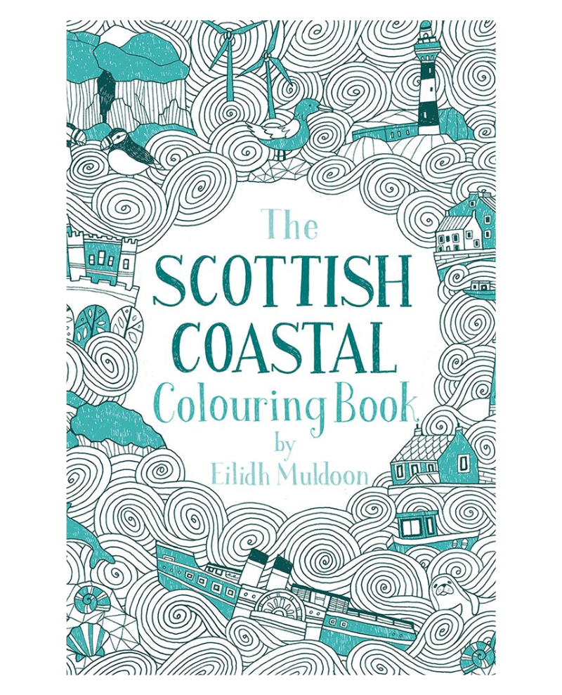 Book - Scottish Coastal Colouring Book