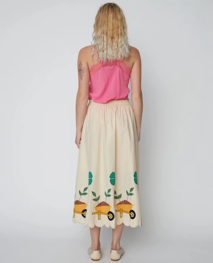 Stella Nova Embroidered Scallop Skirt