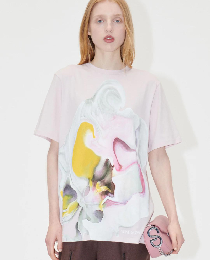 Stine Goya Margila Rose Orchid T-Shirt