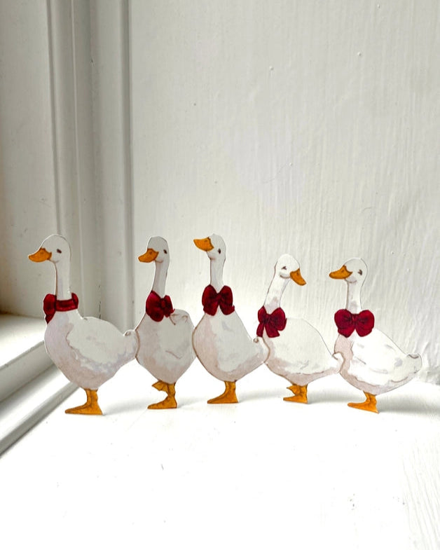 Tall Hat Tales Geese In A Row