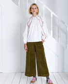 Bonte Alice Ecru Ruffle Shirt