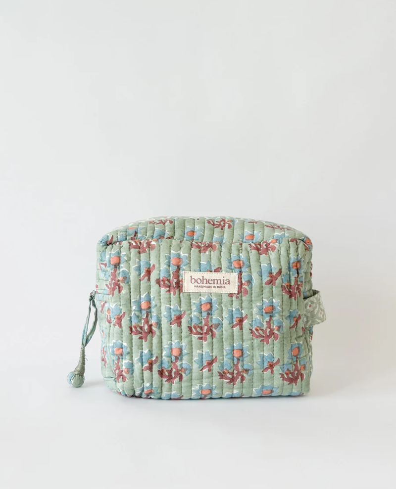 Bohemia Design Posie Duck Egg Washbag