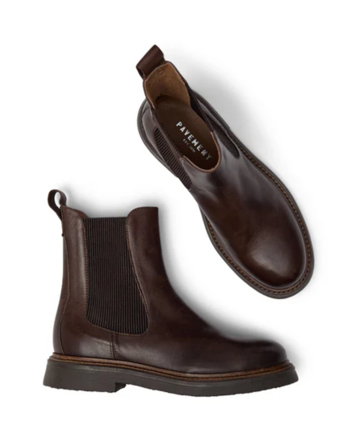 Pavement Margot Brown Leather Boots