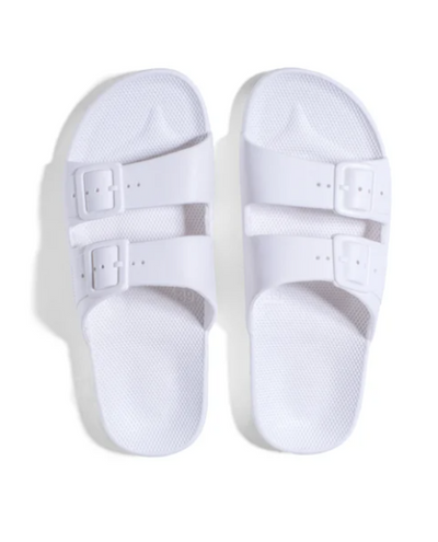 Freedom Moses White Sandals