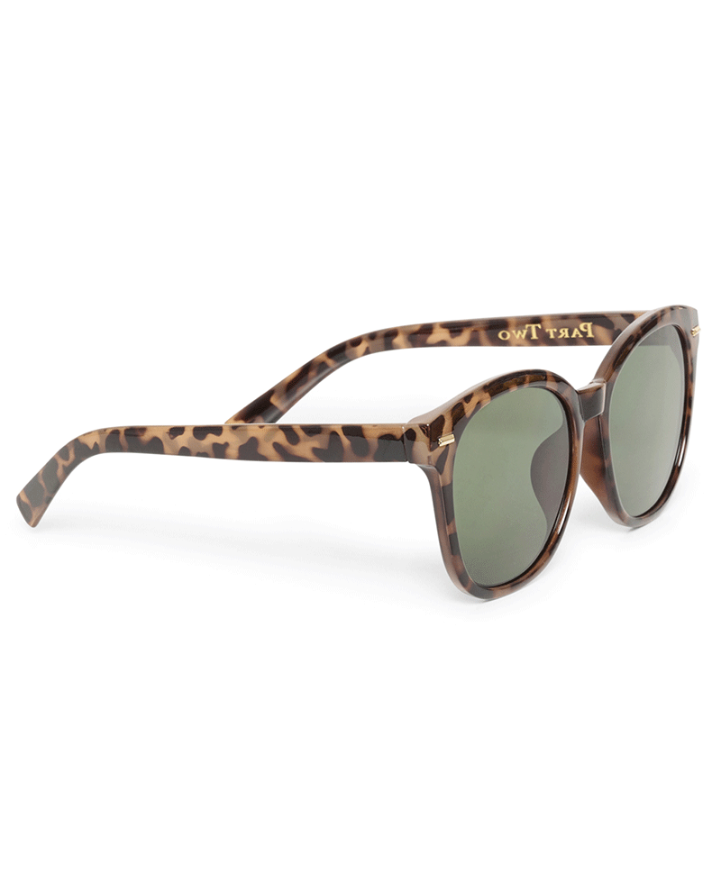 Part Two Narian Brown Tortoise Sunglasses
