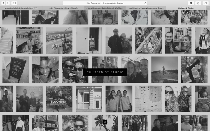 Behind a Fashion Agency - Chiltern Street Studio